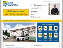 Tablet Screenshot of lehmann-kfz.de